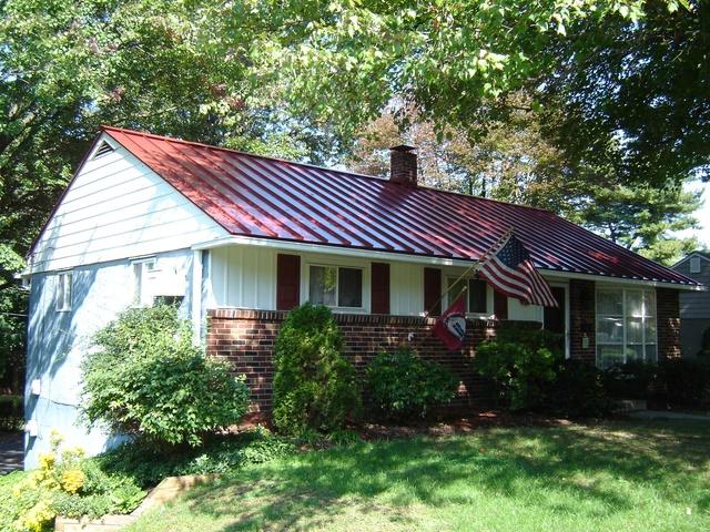 Ranch Home with Standing Seam Metal Roof