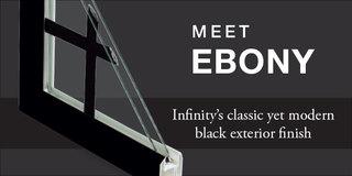 Global now Offers a True Black Exterior Color on ALL Infinity Fiberglass Windows from Marvin