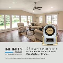 INFINITY WINDOWS FROM MARVIN RANKED #1 IN J.D. POWER STUDY