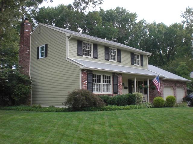 Cape home with James Hardie siding