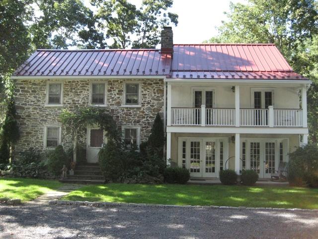 Metal Roof Replacement on Kintnersville, PA Historic Home