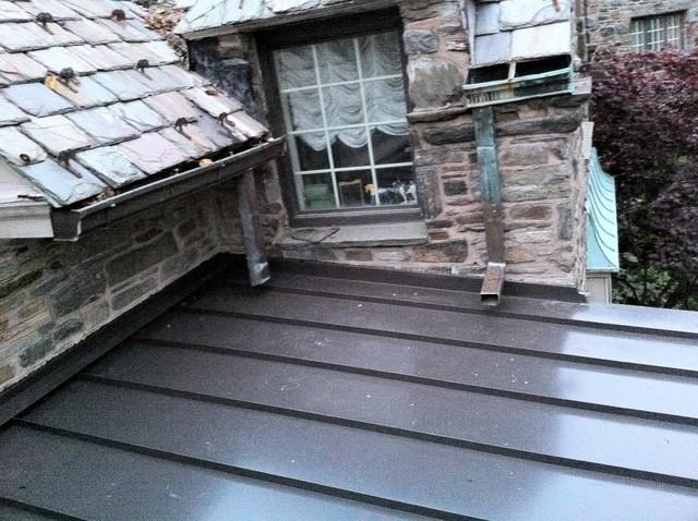 Low Sloping Metal Roof in Gladwyne, PA