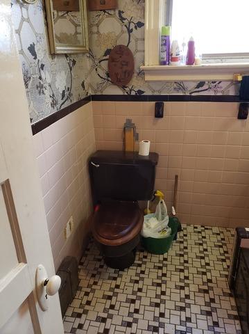 Replacing Bathroom's Tile Floor, Toilet, Sheetrock Walls, and Window in Philadelphia, PA