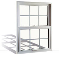 double hung window