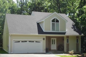 Asphalt Shingle Roof on a home